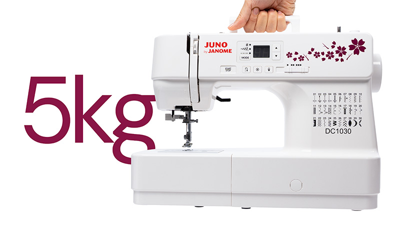 Janome DC1030 Compact & Lightweight